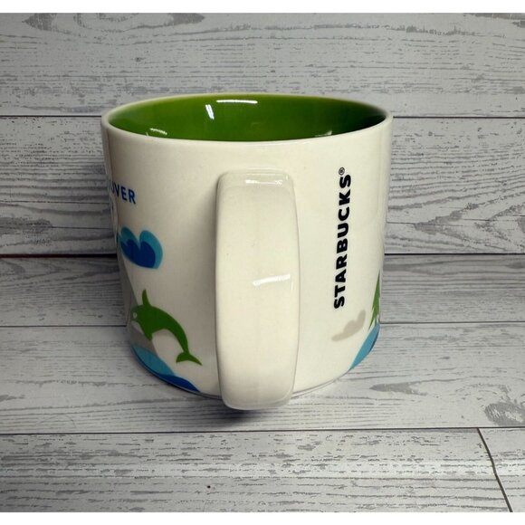 Starbucks Vancouver Island You Are Here Collection 2015 Coffee Mug 14oz - Picture 4 of 6